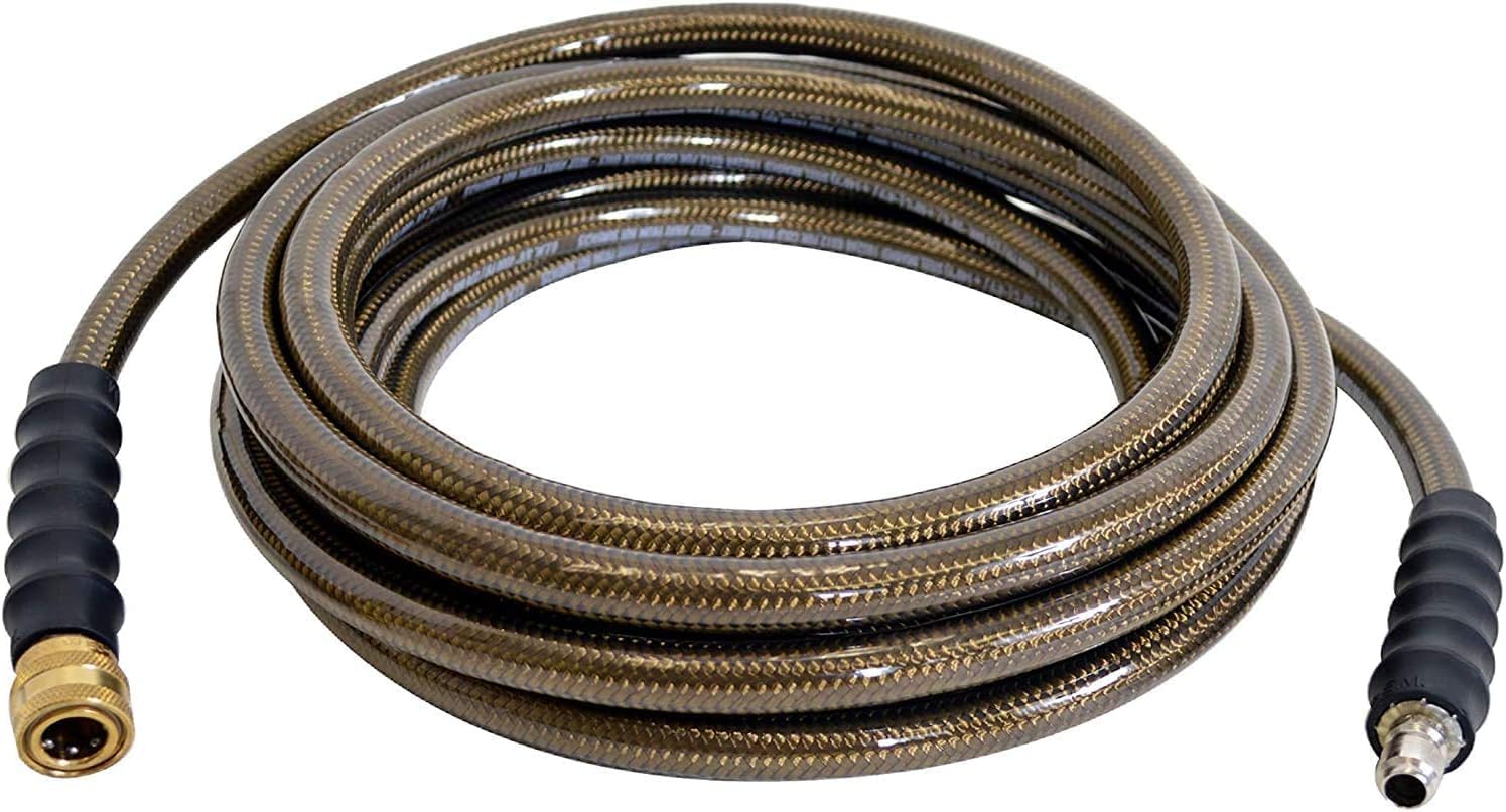 Simpson 50ft, 3/8 inch 4500 PSI Monster Cold Water Pressure Washer Hose, 41028